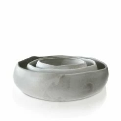 Stoneware Nesting Dish With Tall Sides