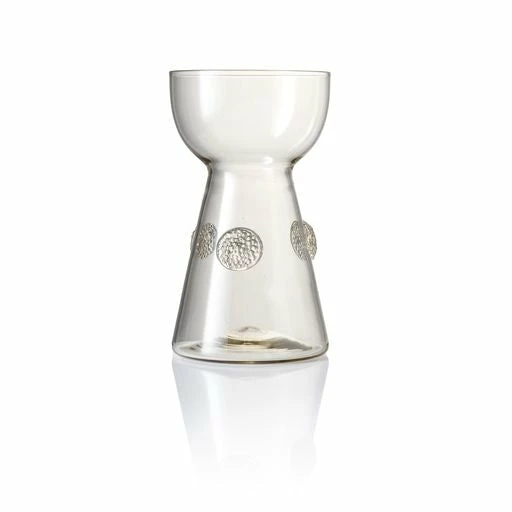 Dot Bud Vase - Smoke 3 Dot Bud Vase - Smoke