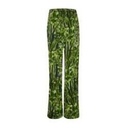Silk Trousers In Rivermint With Stripe -Penguin Random House Sales Store riverminttrouserback