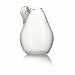 Pear Bud Vase - Clear