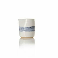 Small Milk Jug With Blue Stripe