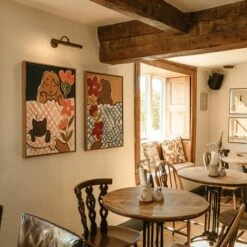 Sweet Flower Kisses Blue By Willemien Bardawil