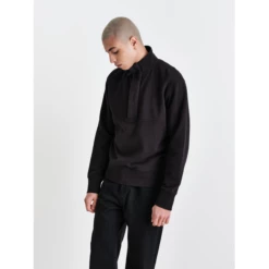 Wim Zip Sweatshirt - Black -Penguin Random House Sales Store zipblack1
